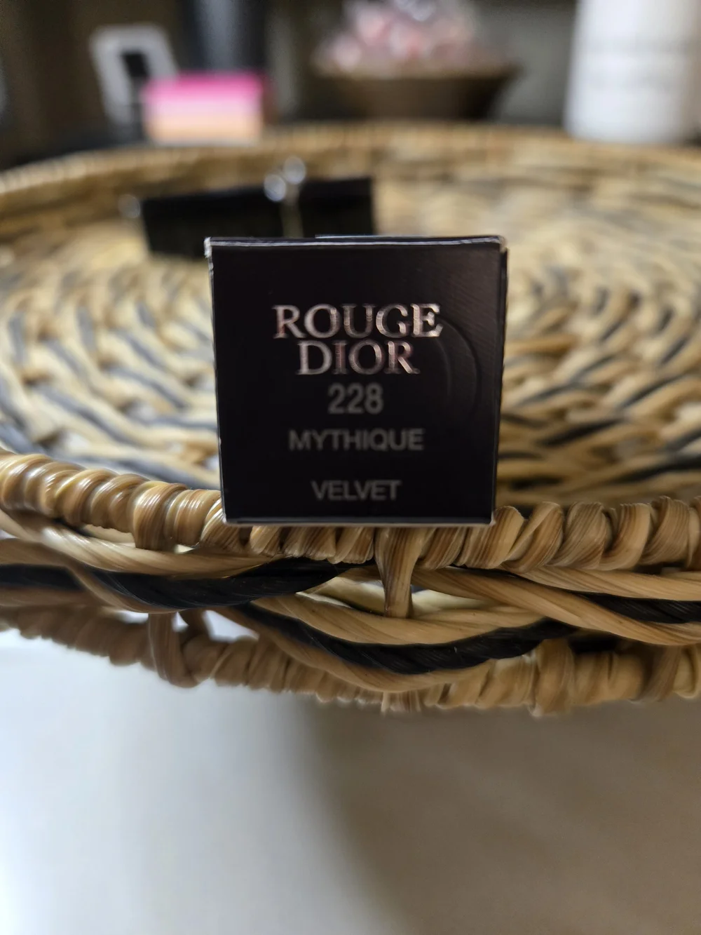 Dior Rouge Dior Velvet Lipstick - Mythique 228 NWB